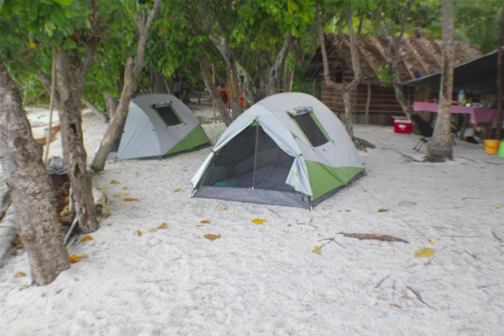 rock expeditions report giant trevally papua new guinea reef camp