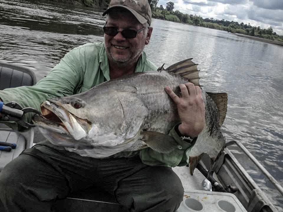 papuan black bass niugini charters barramundi papua new guinea bob daly report